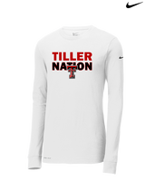 Tustin HS Football Nation - Mens Nike Longsleeve