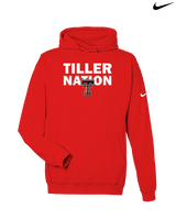 Tustin HS Football Nation - Nike Club Fleece Hoodie