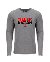 Tustin HS Football Nation - Tri-Blend Long Sleeve