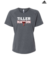 Tustin HS Football Nation - Womens Adidas Performance Shirt