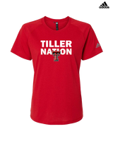 Tustin HS Football Nation - Womens Adidas Performance Shirt