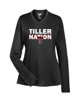 Tustin HS Football Nation - Womens Performance Longsleeve