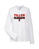 Tustin HS Football Nation - Womens Performance Longsleeve