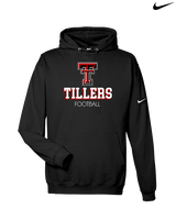 Tustin HS Football Shadow - Nike Club Fleece Hoodie