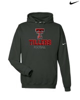 Tustin HS Football Shadow - Nike Club Fleece Hoodie