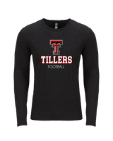 Tustin HS Football Shadow - Tri-Blend Long Sleeve