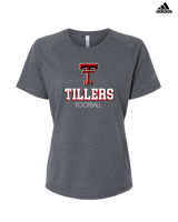 Tustin HS Football Shadow - Womens Adidas Performance Shirt
