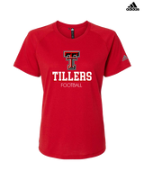 Tustin HS Football Shadow - Womens Adidas Performance Shirt