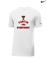 Tustin HS Football Vs Everybody - Mens Nike Cotton Poly Tee