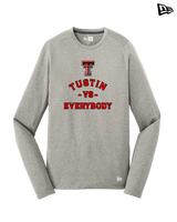 Tustin HS Football Vs Everybody - New Era Performance Long Sleeve