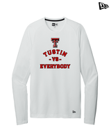 Tustin HS Football Vs Everybody - New Era Performance Long Sleeve