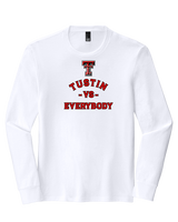 Tustin HS Football Vs Everybody - Tri-Blend Long Sleeve