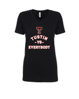 Tustin HS Football Vs Everybody - Womens Vneck