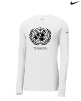 Tustin HS Model United Nations Logo 01 - Mens Nike Longsleeve