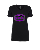 Twin Valley HS Cheer Board - Womens Vneck