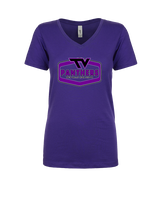 Twin Valley HS Cheer Board - Womens Vneck