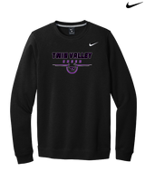Twin Valley HS Cheer Design - Mens Nike Crewneck