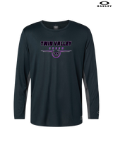 Twin Valley HS Cheer Design - Mens Oakley Longsleeve