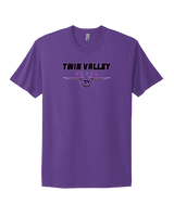 Twin Valley HS Cheer Design - Mens Select Cotton T-Shirt