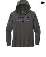 Twin Valley HS Cheer Design - New Era Tri-Blend Hoodie