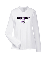 Twin Valley HS Cheer Design - Womens Performance Longsleeve
