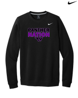 Twin Valley HS Cheer Nation - Mens Nike Crewneck