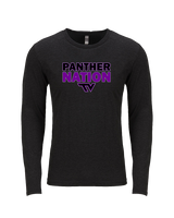 Twin Valley HS Cheer Nation - Tri-Blend Long Sleeve