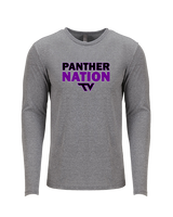 Twin Valley HS Cheer Nation - Tri-Blend Long Sleeve