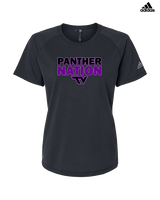 Twin Valley HS Cheer Nation - Womens Adidas Performance Shirt