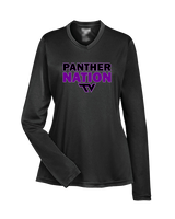 Twin Valley HS Cheer Nation - Womens Performance Longsleeve