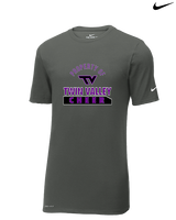 Twin Valley HS Cheer Property - Mens Nike Cotton Poly Tee