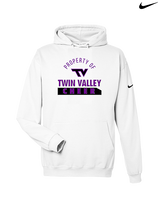 Twin Valley HS Cheer Property - Nike Club Fleece Hoodie