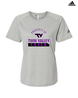 Twin Valley HS Cheer Property - Womens Adidas Performance Shirt