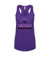 Twin Valley HS Cheer Property - Womens Tank Top