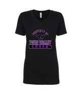 Twin Valley HS Cheer Property - Womens Vneck
