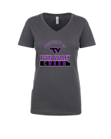 Twin Valley HS Cheer Property - Womens Vneck