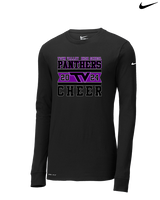 Twin Valley HS Cheer Stamp - Mens Nike Longsleeve
