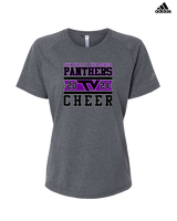 Twin Valley HS Cheer Stamp - Womens Adidas Performance Shirt