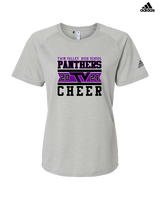 Twin Valley HS Cheer Stamp - Womens Adidas Performance Shirt