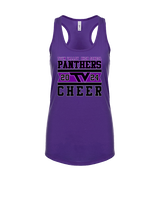 Twin Valley HS Cheer Stamp - Womens Tank Top