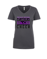 Twin Valley HS Cheer Stamp - Womens Vneck