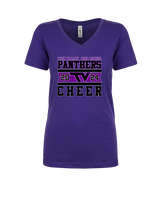 Twin Valley HS Cheer Stamp - Womens Vneck