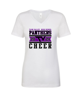 Twin Valley HS Cheer Stamp - Womens Vneck