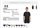 San Mateo HS Football Toss - Under Armour Mens Team Tech T-Shirt
