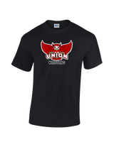 Union College Wrestling Logo - Cotton T-Shirt
