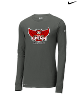 Union College Wrestling Logo - Mens Nike Longsleeve