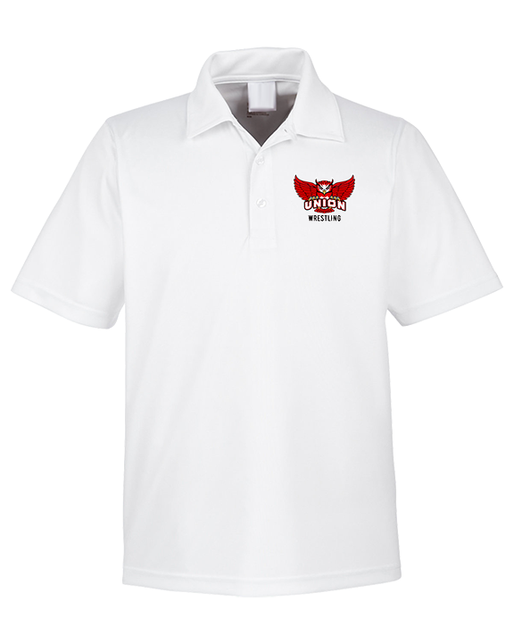 Union College Wrestling Logo - Mens Polo