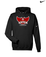 Union College Wrestling Logo - Nike Club Fleece Hoodie