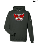 Union College Wrestling Logo - Nike Club Fleece Hoodie