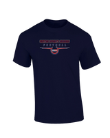 United Sports Abroad Football Design - Cotton T-Shirt